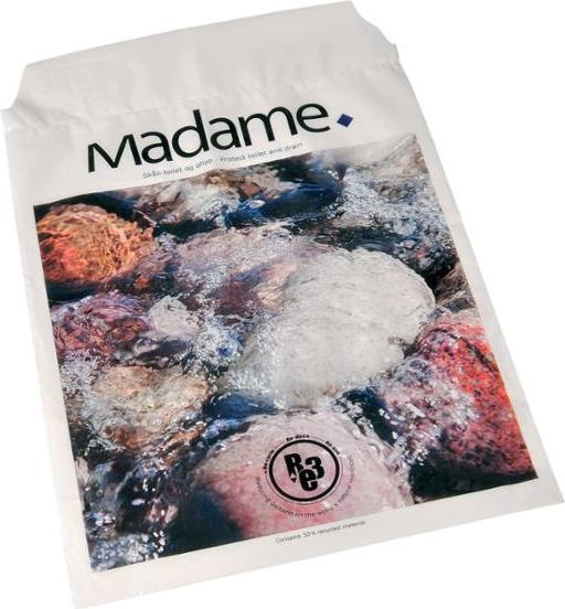 Produktbild Abena Hygiejneposer, madamepose, 5 l, 24 x 35 cm, pakke a 500 stk.