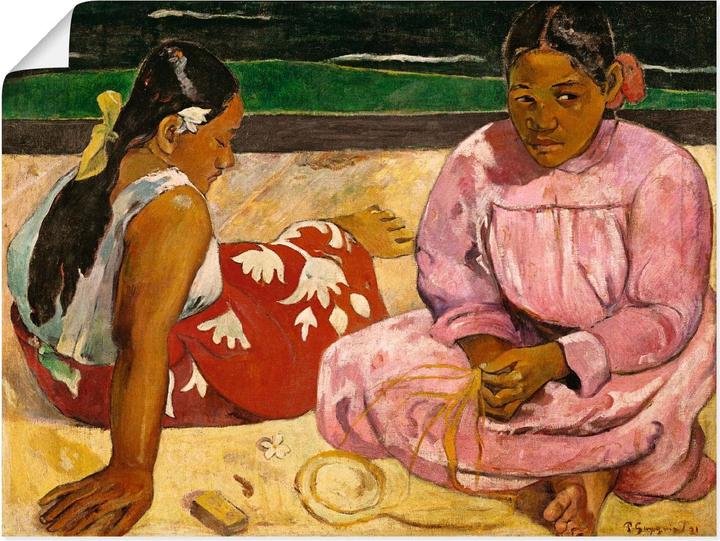 Produktbild Artland Frauen von Tahiti (oder: Am Strand).1891 T6RH (80 x 60 cm)