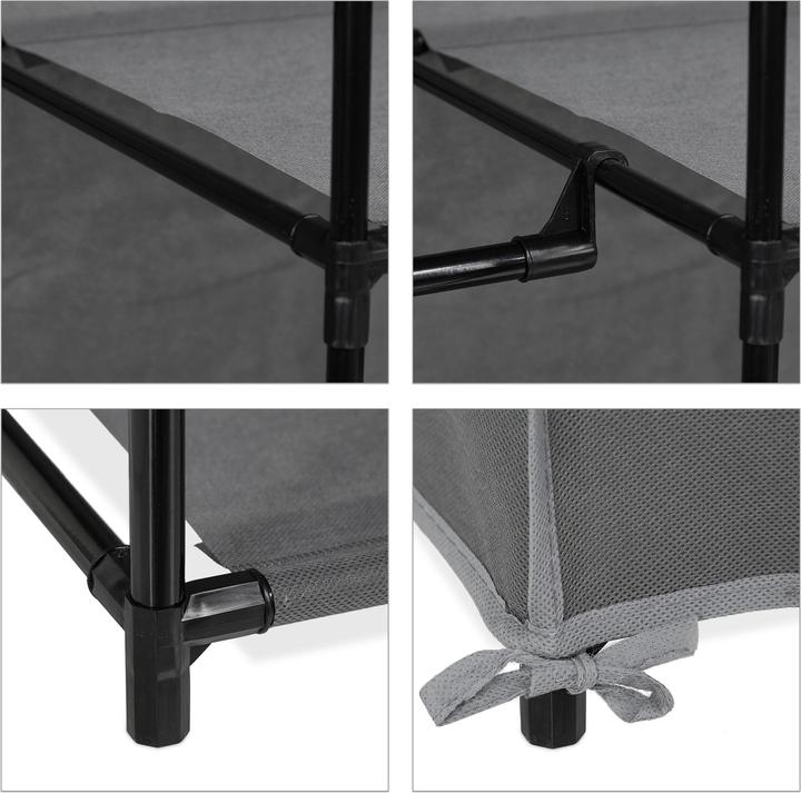 Actual product image Relaxdays Anna Wardrobe (147 x 43 x 172 cm)