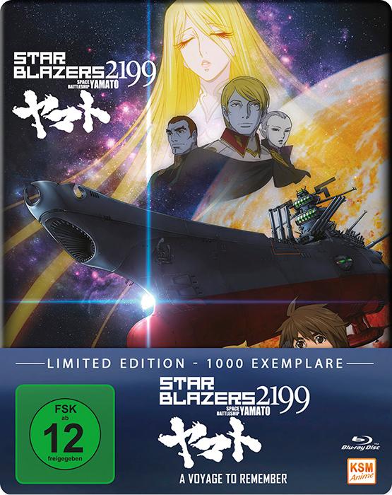 Actual product image Star Blazers 2199 - Space Battleship Yamato-A Voyage to Remember T.M.1 -DVD (DVD, 2019, German, Japanese)