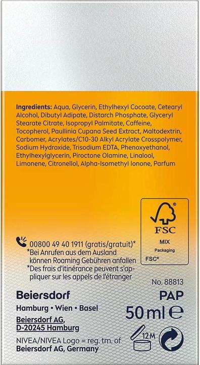 Actual product image NIVEA Men Active Energy (50 ml, Day cream)