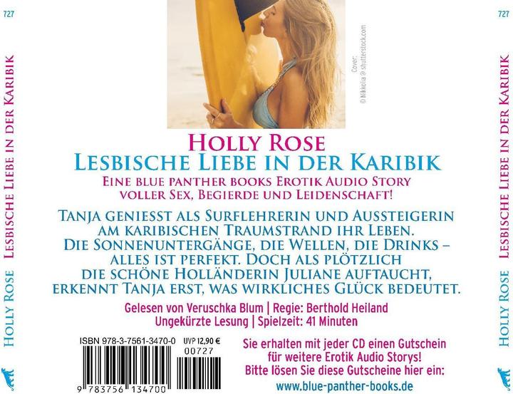 Actual product image Rose:Lesbian love in the Caribbean E (Holly Rose)