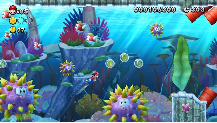 Productafbeelding Nintendo New Super Mario Bros. U Deluxe (Switch, Meertalig)