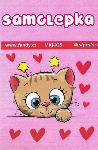 Produktbild Andy Mini-Kätzchen-Papieraufkleber