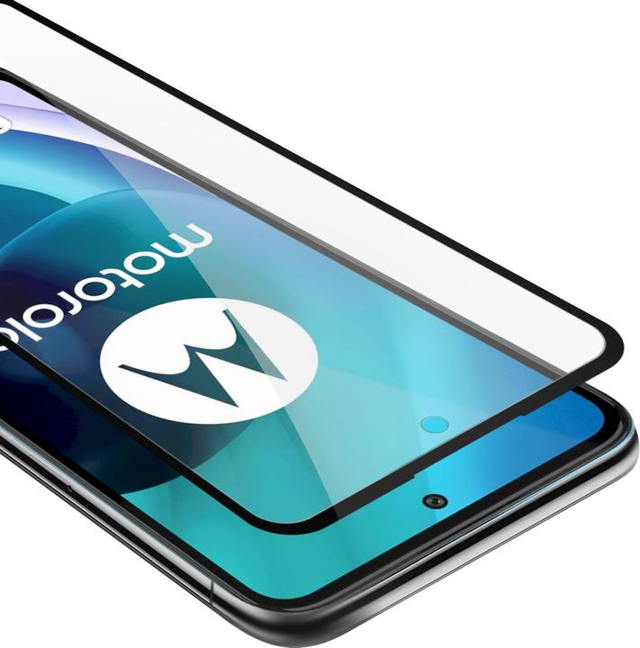 Actual product image Cadorabo Full Screen Protective Glass for Motorola MOTO G71 5G (1 Piece, Motorola Moto G71 5G)