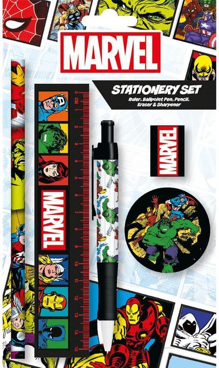 Image du produit - Ensemble de papeterie CLASSIC COMICS (Multicolore)
