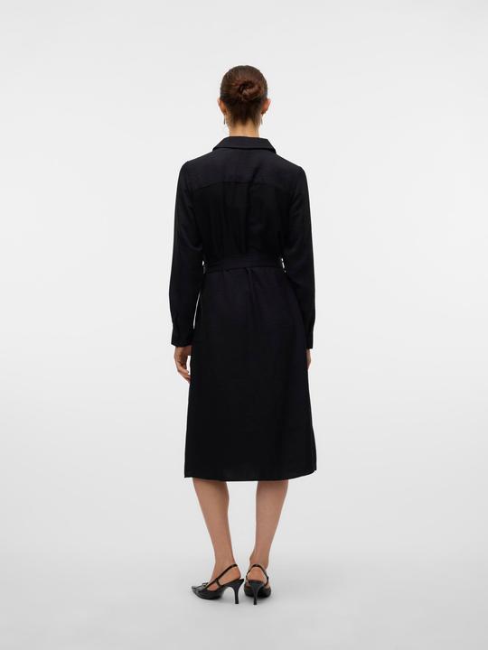 Produktbild Vero Moda VMVICA Midikleid Hemdblusenkleid (L)