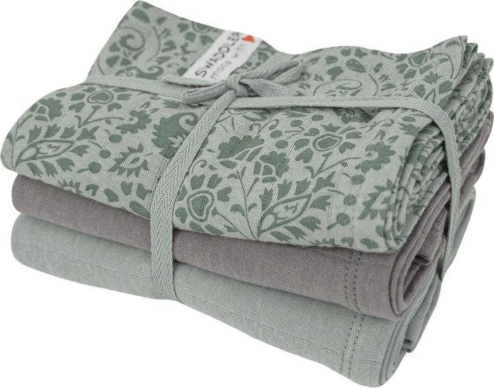 Actual product image Lodger Swaddler 3 Pack Knot (70 cm, 70 cm)