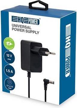 Actual product image Velleman UNIVERSAL POWER SUPPLY - 12 VDC - 1.5 A - 18 W - CONNECTOR 2.1 x 5.5 mm