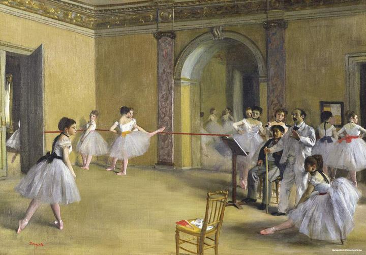 Image du produit D-Toys Puzzle 1000 pièces - Edgar Degas - Le foyer de danse à l'Opéra (1000 pièces)