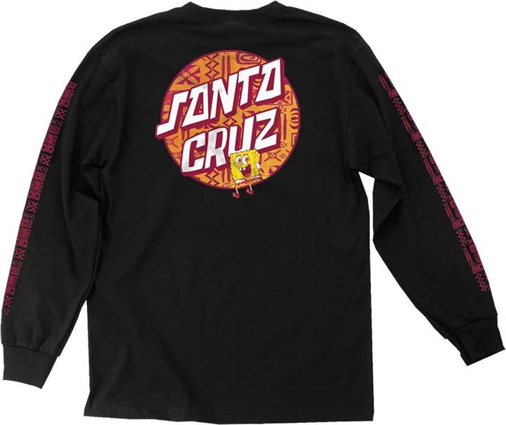 Actual product image Santa Cruz Sponge Bob Lounge Long Sleeve (S)
