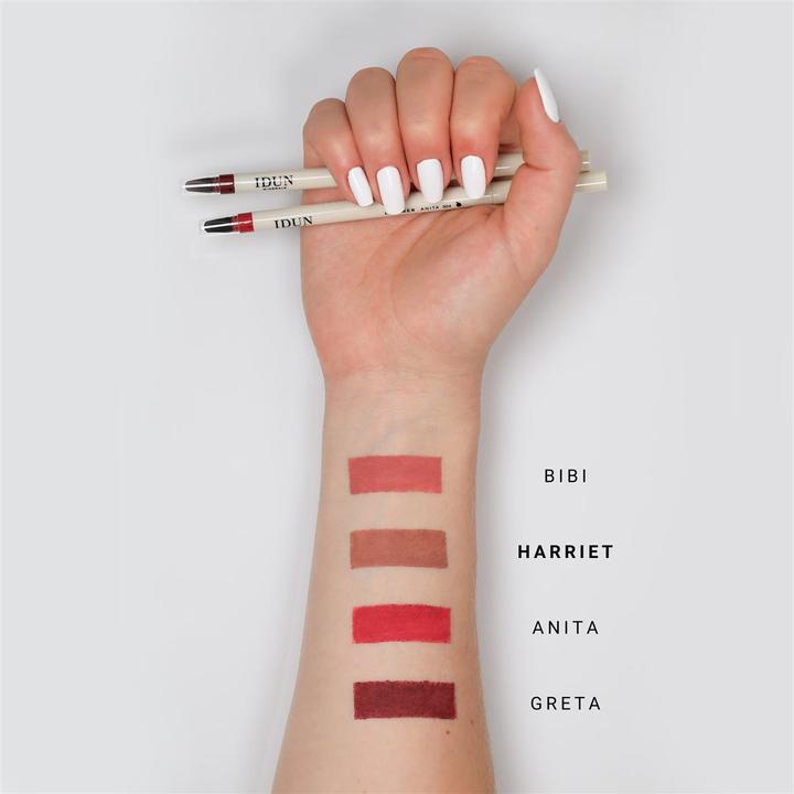 Actual product image IDUN Minerals Lipliner Harriet (Brown)