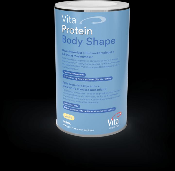 Produktbild Vita Protein Body Shape Ds 495g (Vanille, 1 Stk., 495 g)