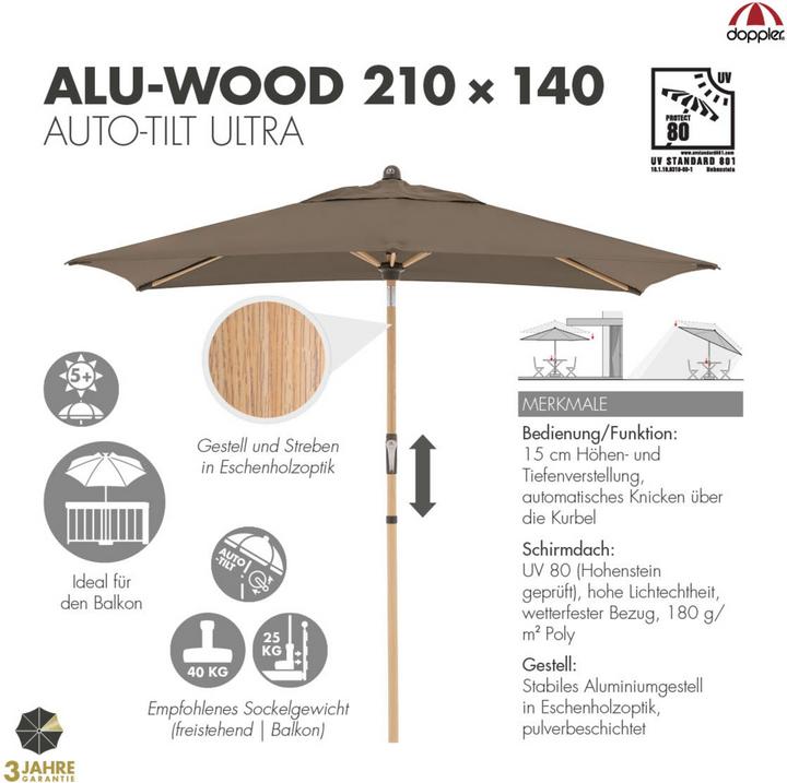 Produktbild Doppler Alu Wood Ultra (2.10 m)