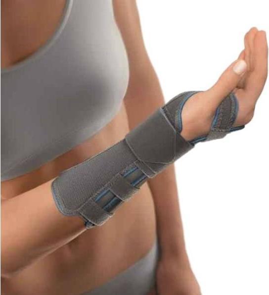 Actual product image Bort Medical Arm and wrist splint left gray (M)