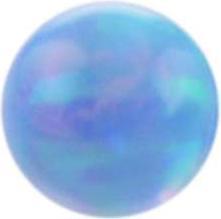 Produktbild Bijouteria 1.2mm Piercing-Kugel (Synthetischer Opal)