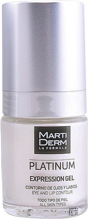 Produktbild Martiderm PLATINUM EXPRESSION eyes & lips contour gel 15 ml (Gel, 15 ml, Tag + Nacht)