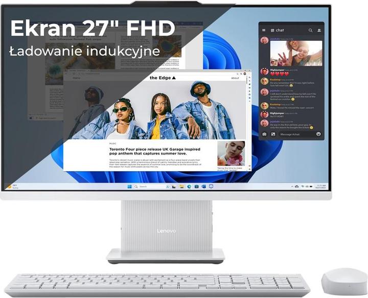 Produktbild Lenovo IdeaCentre AIO 27IRH9 i3-1315U 27 FHD IPS 300nits AG 16GB DDR5 5200 SSD512 Intel UHD Graphic (Intel Core i3-1315U, 16 GB, 512 GB, Intel UHD Graphics)