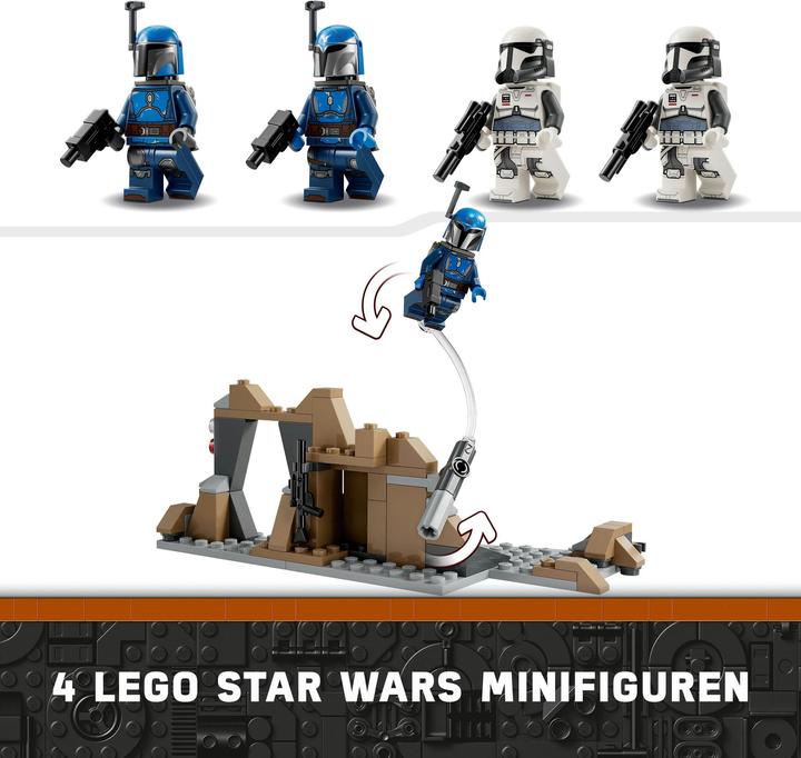 Actual product image LEGO Ambush on Mandalore Battle Pack (75373, LEGO Star Wars)