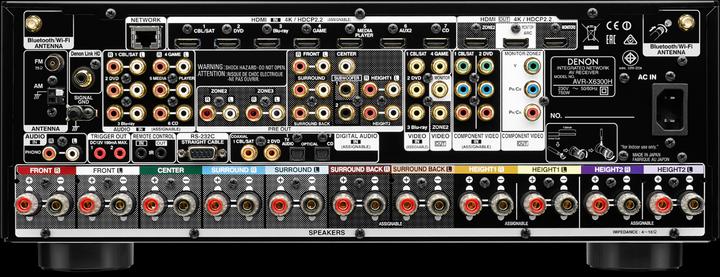 Actual product image Denon Avr-X6300h (11.2 Channel, FM)