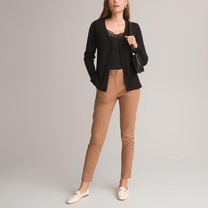 Produktbild Anne Weyburn Cardigan mit V-Ausschnitt und Kaschmir-Touch (W38/L40, W36/L38)
