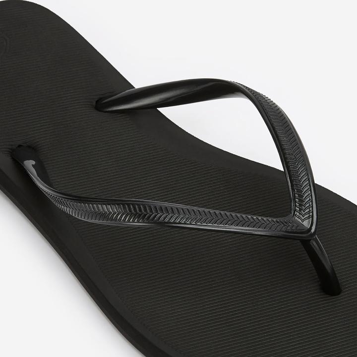 Actual product image Olaian Women's Flip-Flops - 500 Black (35)