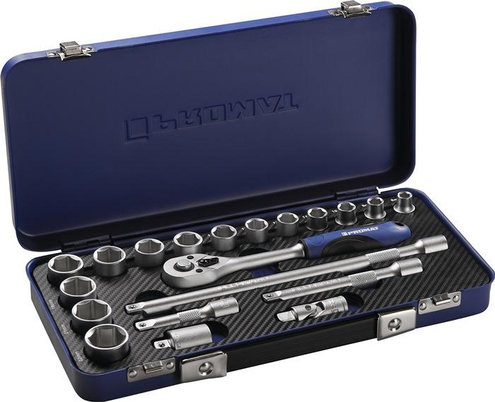 Actual product image Promat Socket spanner set (22 mm, 8 mm, 10 mm, 14 mm, 21 mm, 18 mm, 11 mm, 12 mm, 20 mm, 19 mm, 17 mm, 15 mm, 13 mm, 9 mm, 16 mm)