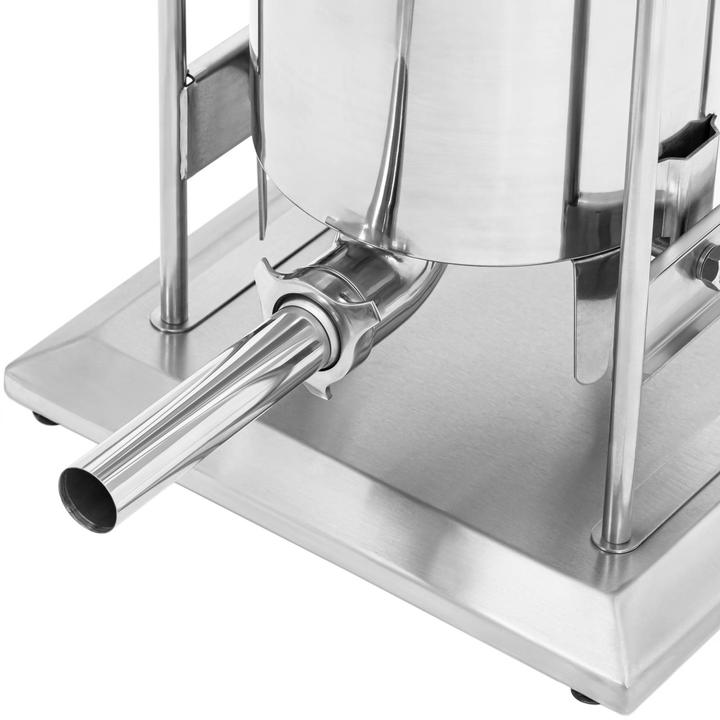 Produktbild Royal Catering Wurstfüller 400 W 30 l Fusspedal Wurstfüllmaschine 4 Füllrohre Wurstmaschine