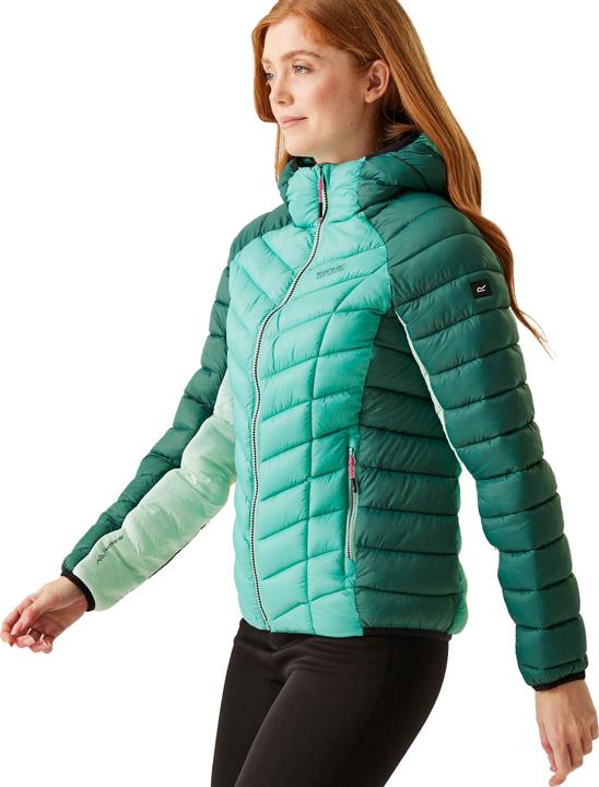 Actual product image Regatta Womens/Ladies Dalent Quilted Hooded Jacket (42 D)