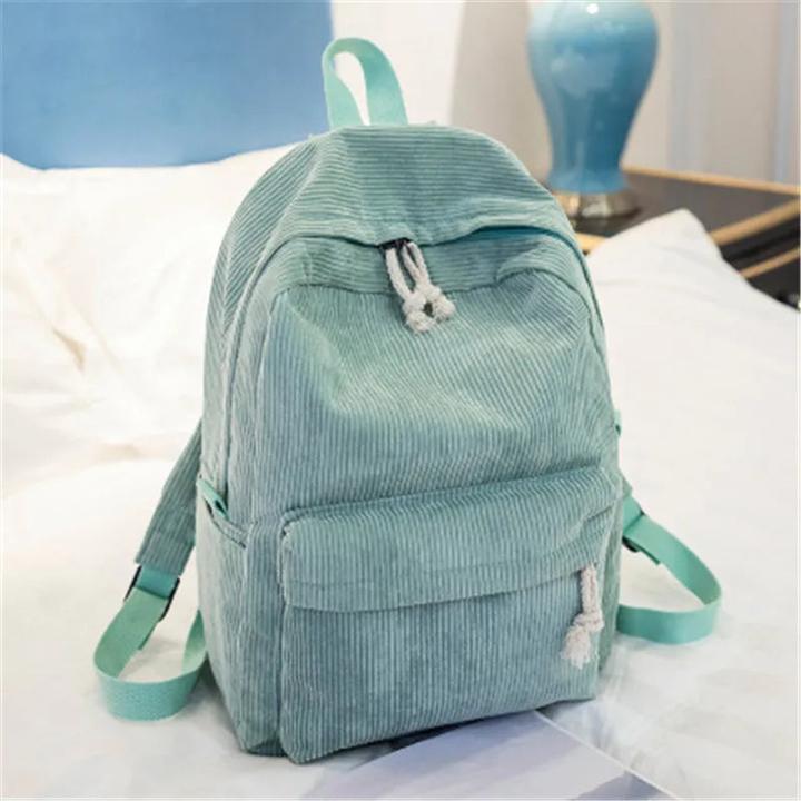 Actual product image Only-Bags.Store Personalisierte Cord Schulranzen Rucksack