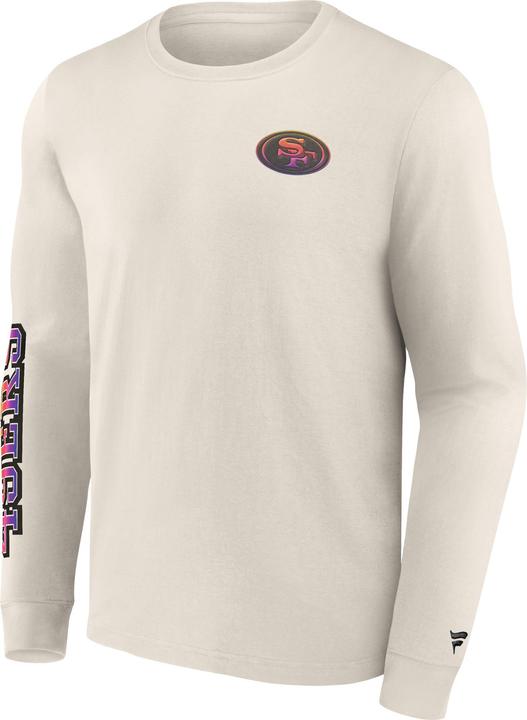 Fanatics San Francisco 49ers Gradient LS Crew T-Shirt L (L)
