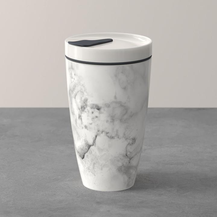 Produktbild Like. by Villeroy & Boch Becher Marmory Coffee To Go (350 ml, 1 x)