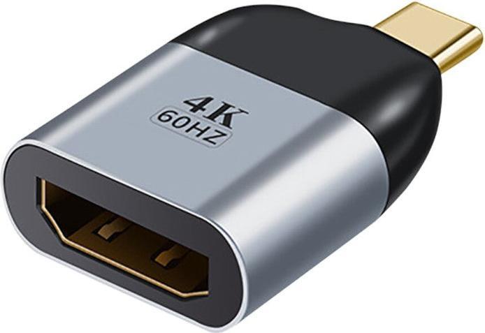Immagine prodotto Hermex Adattatore da USB-C a HDMI Trasformatore 4K UHD 60Hz m/w (USB-C, HDMI, 4.20 cm)