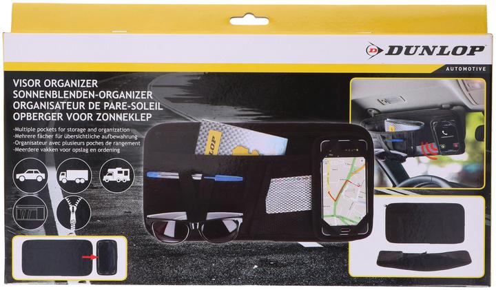 Actual product image Dunlop Sun visor organiser