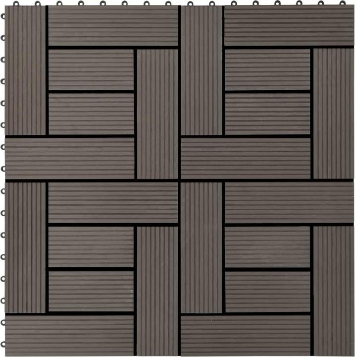 Actual product image VidaXL Parveen (11 x, 30 x 30 cm)