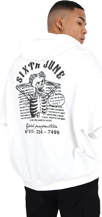 Produktbild Sixth June Gothic-Skelett Kapuzen-Sweatshirt (M)