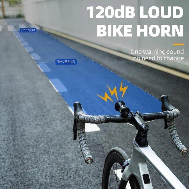 Immagine prodotto Rockbros Campanello elettronico per bicicletta da 120dB