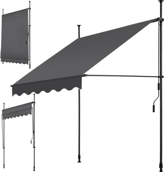 Immagine prodotto tectake Tenda da sole a morsetto (1.50 m)