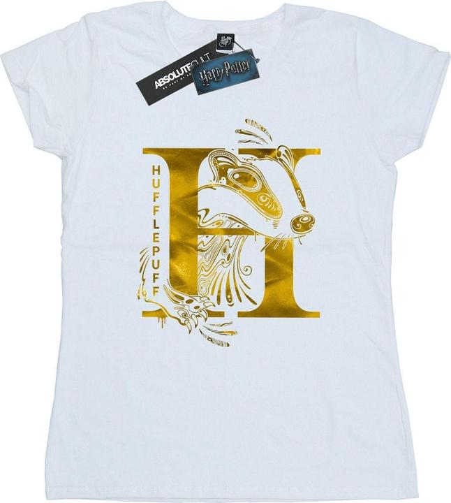 Immagine prodotto Hufflepuff Badger Maglietta Donna (XXL)