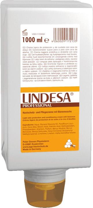 Produktbild Lindesa Pflegecreme mit Bienenwachs, 1.000 ml (1 ml)