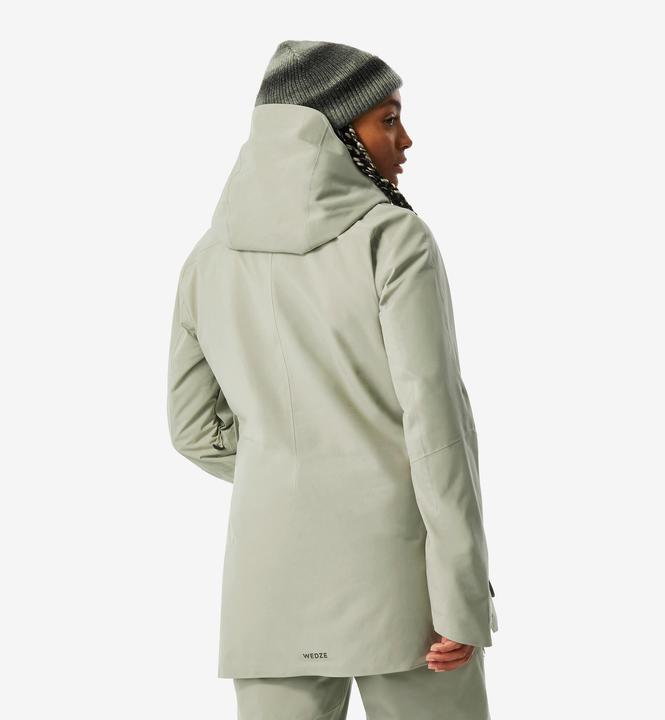 Image du produit Wedze Veste de ski femme polyvalente et chaude - FR100 vert sauge (L)