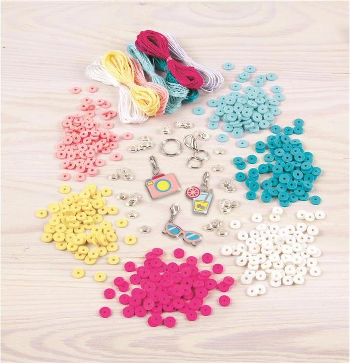 Actual product image Make it Real Heishi bead bracelets