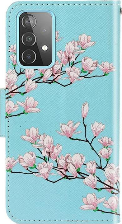 Image du produit Cover-Discount Galaxy A52 - Housse en cuir fleurs (Samsung Galaxy A52 5G, Samsung Galaxy A52s 5G, Samsung Galaxy A52)