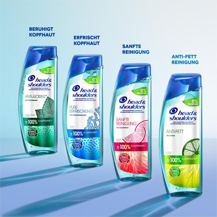 Produktbild Head & Shoulders Anti-Fett (250 ml, Flüssiges Shampoo)