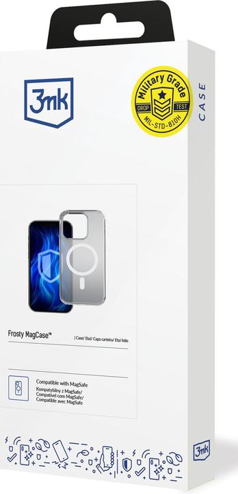 Produktbild 3MK Frosty MagCase iPhone 16 Pro biały/white (Apple iPhone 16 Pro)