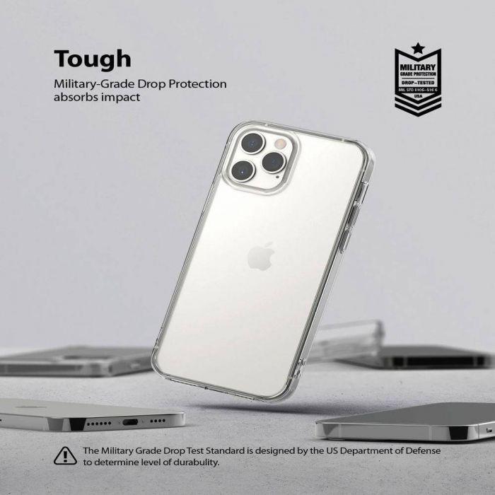 Produktbild Ringke iPhone 12 Pro Max Case Fusion Matte Clear (Apple iPhone 12 Pro Max)