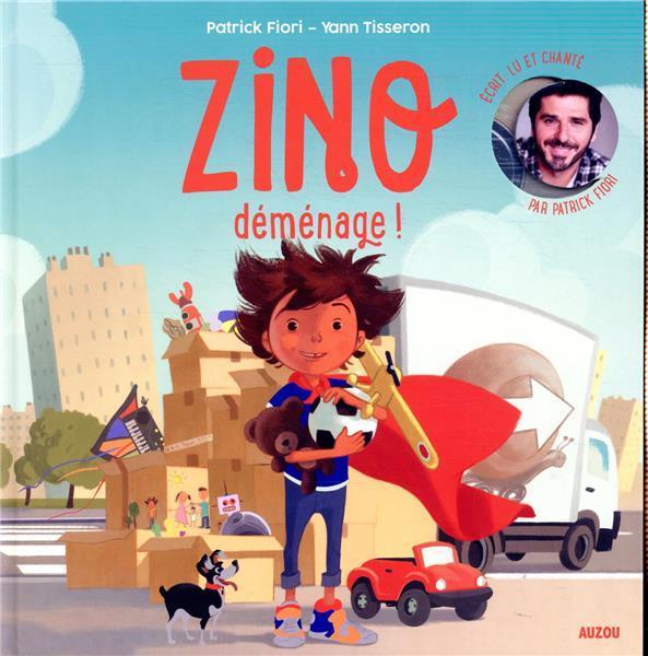 Immagine prodotto Auzou France Zino déménage + 1 CD audio (Francese, Fiori Patrick, Tisseron Yann, 2020)