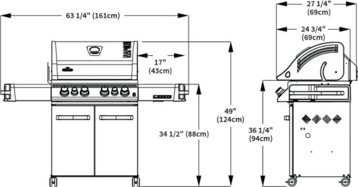 Produktbild Napoleon Grill Legend 485 (17.20 kW)