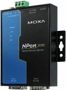 Image du produit Moxa NPort 5210A - serveur de périphérique - 2 ports (RJ45, RJ45 (1x))