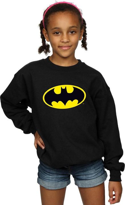 Produktbild Batman Logo Sweatshirt Mädchen (140, 146)